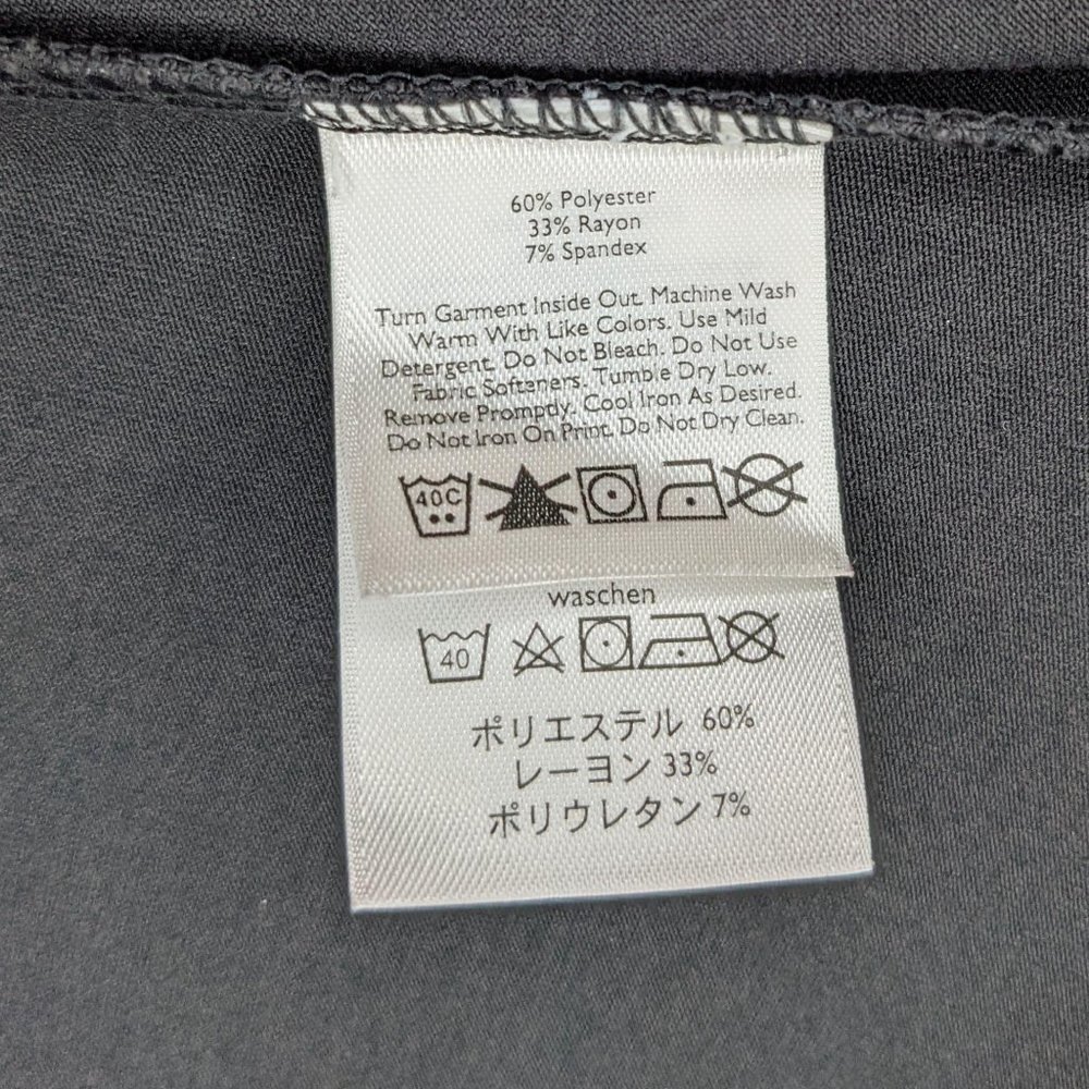 [SOLD] EDDIE BAUER Skirt Long Black Skirt - Picture 9 of 10